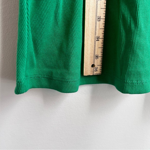 5/$25 Wild Fable Green Sundress, Ribbed, Large, NWT, Summer Dress, Skinny Straps - Picture 4 of 9